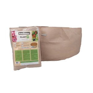 Homeogarden Visoka greda PlantIN okrogla rjava 189 l