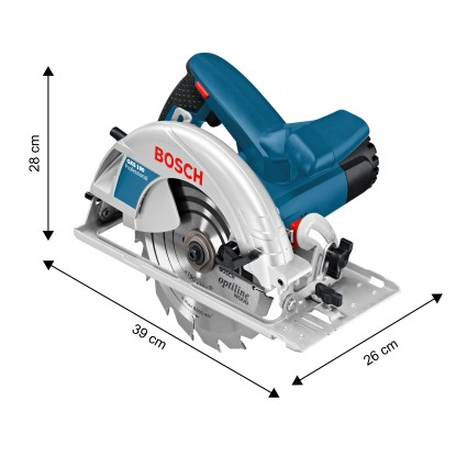 Bosch Professional Ročna krožna žaga GKS 190 1400 W