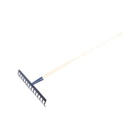 LUX-TOOLS Grablje z 14 roglji in ročajem 150 cm