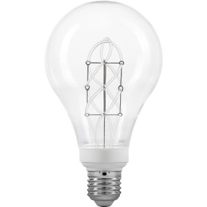 Dekorativna LED-sijalka oblike žarnice E27/2,2 W Roza