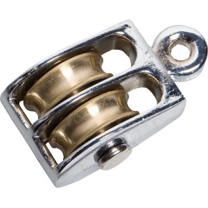 Blokirni škripec dvojni pocinkan 23 mm