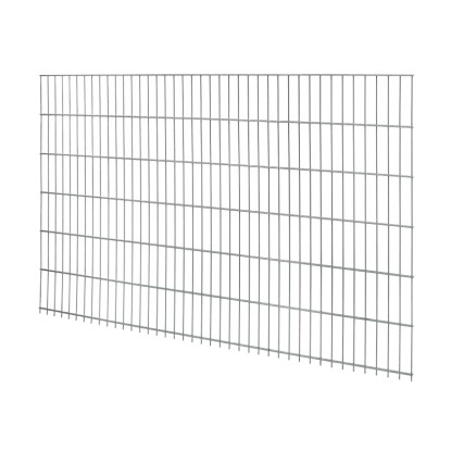 Panelna žična ograja pocinkana 123 cm x 201 cm