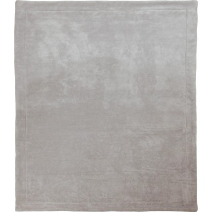 Odeja iz flisa Sherpa 150 cm x 200 cm Svetlo siva