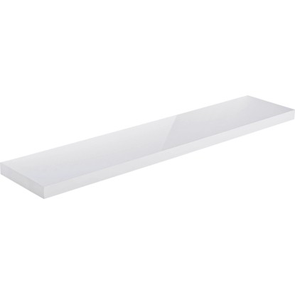 OBI Regalna polica Bela Visoki lesk 3,8 cm x 118 cm x 23,5 cm