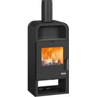 Accente Kaminska peč Mahan mat črna 7 kW