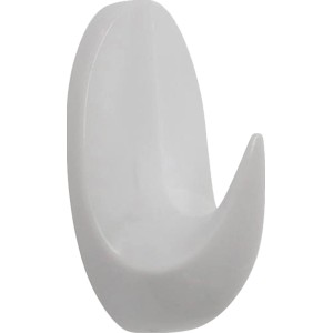 Kavelj H114, umetna masa bela