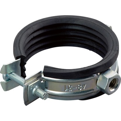 Cevna objemka z zvočno zaščito Ø 48 mm - Ø 51 mm