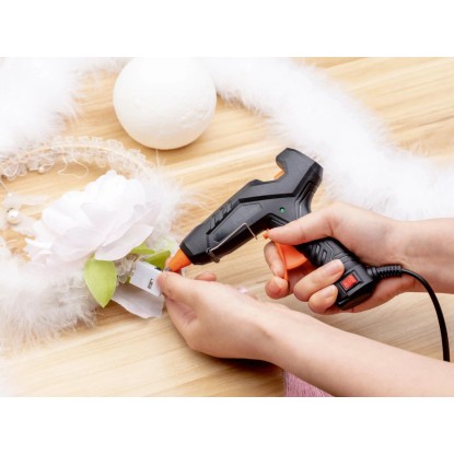 Pištola za vroče lepljenje 30 W s 5 lepilnimi vložki