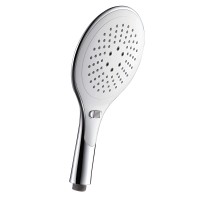 Inter Ceramic Tuš ročka 3 funkcije Ø 15 cm krom bela