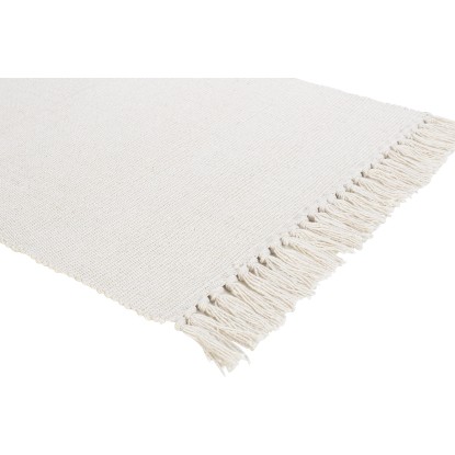 OBI Preproga iz bombaža Uni Bela 50 x 80 cm