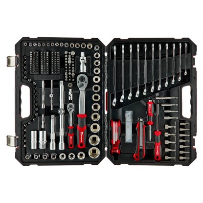 Einhell Komplet orodja za mehaniko 233-delni v kovčku