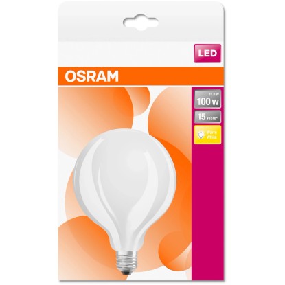 Osram Sijalka LED E27 v obliki krogle 11 W 1521 lm 12,4 x 12,4 cm (V x Ø)