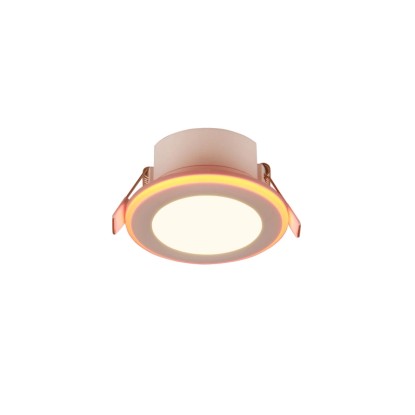 Trio Vgradna LED-svetilka Argus 1-plamenska bela mat Ø 8,2 cm