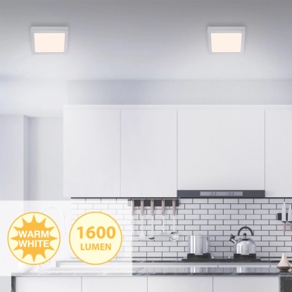 Briloner LED stropna in stenska svetilka Fire mat kromirana 16,5 W