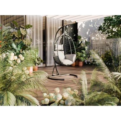 Viseči stol Cupertino zložljiv