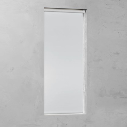 Cocoon Zatemnilna rolo zavesa 25 mm bela 90 cm x 190 cm