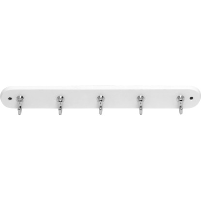 Siro Letev za ključe 749 bukov les beli krom dolžina 300 mm 5 kavljev FSC®