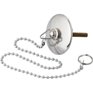 Pokrovček odprtine za pipe Ø 40 mm Kromiran