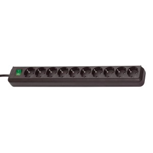 Brennenstuhl Letev z vtičnicami Eco-Line 10 vtičnic s sistemom