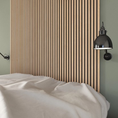 Denpanels Akustična plošča 240 cm x 52 cm hrast