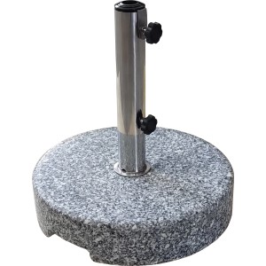 Podstavek za senčnik Hostena granit siva