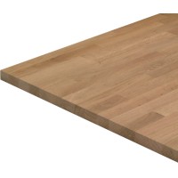 Masiven les Delovna plošča 240 x 63,5 x 2,7 cm Hrast FSC®
