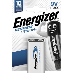 Energizer Ultimate Litijeva baterija 9 V E-blok, 1 kos