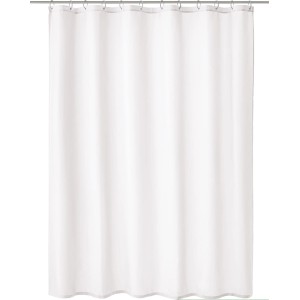 Kleine Wolke Zavesa za prhanje Kito 180 cm x 200 cm snežno bela