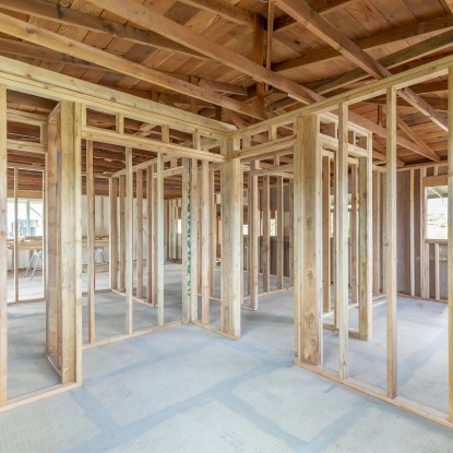 Letev za podkonstrukcije iz smrekovine/borovine oblana 18 mm x 36 mm x 2.000 mm