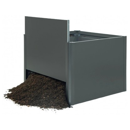 Biohort Visoka greda 77 cm x 201 cm x 102 cm kovina temno siva-kovinska