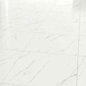 Talna ploščica Atlantik Bele barve Marmorirana 4 kosi