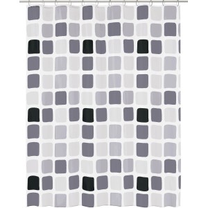 Kleine Wolke Zavesa za prhanje Sonny 180 cm x 200 cm antracit