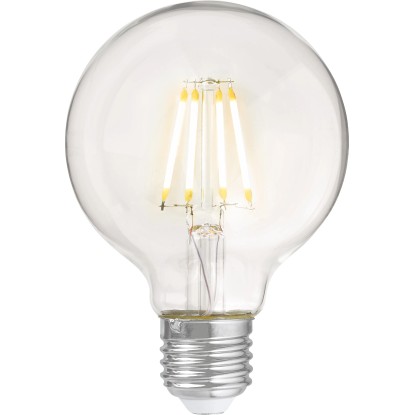 LED-žarnica z nitko kroglaste oblike E27/3,7 W (470 lm) Topla bela svetloba