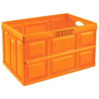 Zložljivi zaboj oranžen 32 l