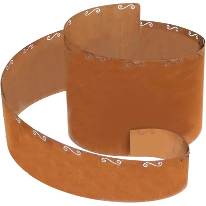 Bellissa Zeliščna spirala Corten 80 cm × 140 cm × 130 cm