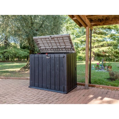 Toomax Zaboj za odpadke Stora Way Plus XL 2-predala antracitno-siva