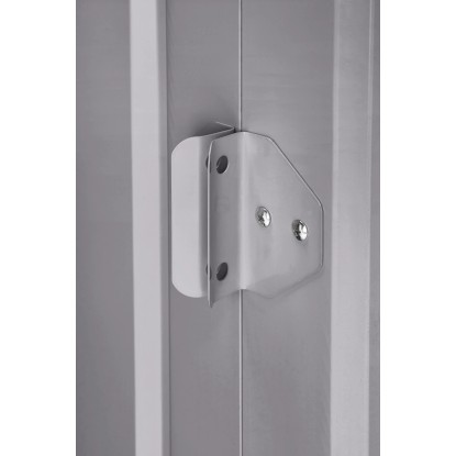Globel Industries kovinska lopa 8x8 kovinsko srebrna Š x G: 234 cm x 237 cm