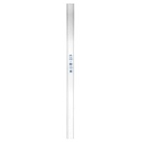 Profil podaljška iz umetne mase 25 mm x 60 mm x 1000 mm Bele barve