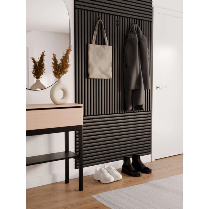 DenPanels Akustična stenska obloga 120 cm x 60 cm črna