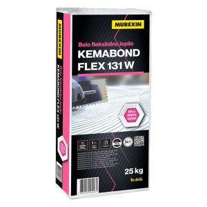 Murexin Fleksibilno lepilo Kemabond Flex 131 W bela 25 kg