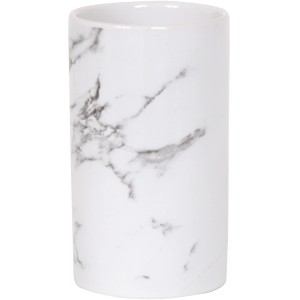 Lonček za zobne ščetke Toscana keramika bela