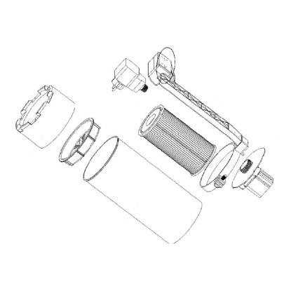 Summer Fun Obešalni filtrirni sistem Skimmy 2 1,7 m³/h