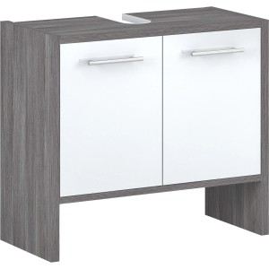 Astor Omarica pod umivalnikom Oslo belo siva 62 cm FSC®