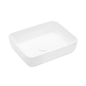 Uptrend Nasadni umivalnik Hera 50 kvadratni bel