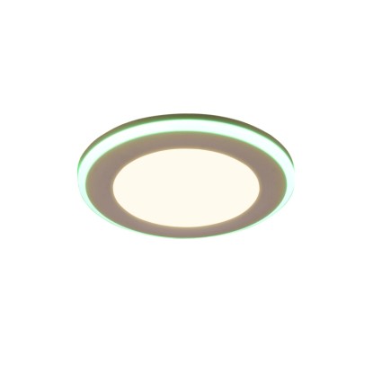 Trio Vgradna LED-svetilka Argus 1-plamenska bela mat Ø 8,2 cm