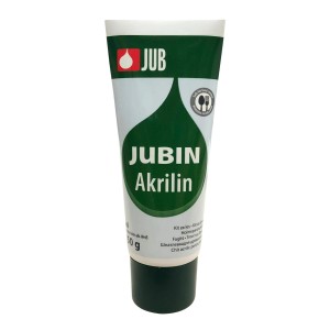 JUB Kit za les Jubin Akrilin beli v tubi 150 g
