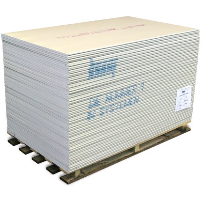 Knauf Mavčno-kartonska plošča Super 12,5 mm x 900 mm x 1300 mm GKB