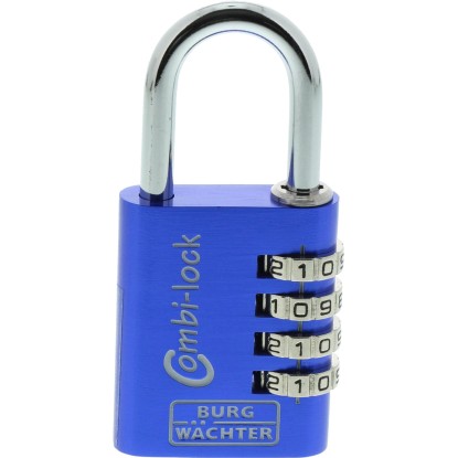 Burg Wächter Nastavljiva ključavnica na šifro Combi Lock Fun 88 40 Aluminij