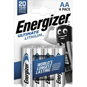 Energizer Ultimate Litijeva baterija AA Mignon 4 kosi