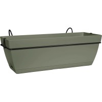 Florus Komplet loncev za ograjo Paris 50 cm olivno zelen